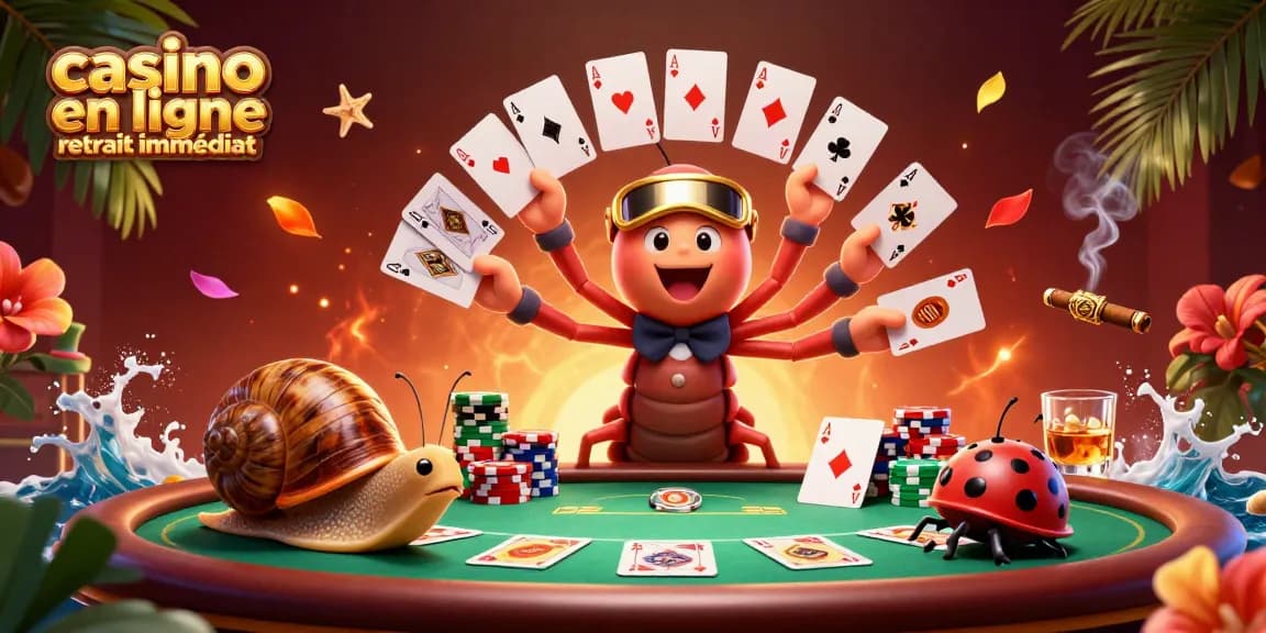 Gagnez sur le casino en ligne avec retrait immédiat grâce à un dealer passionnant en 3D.