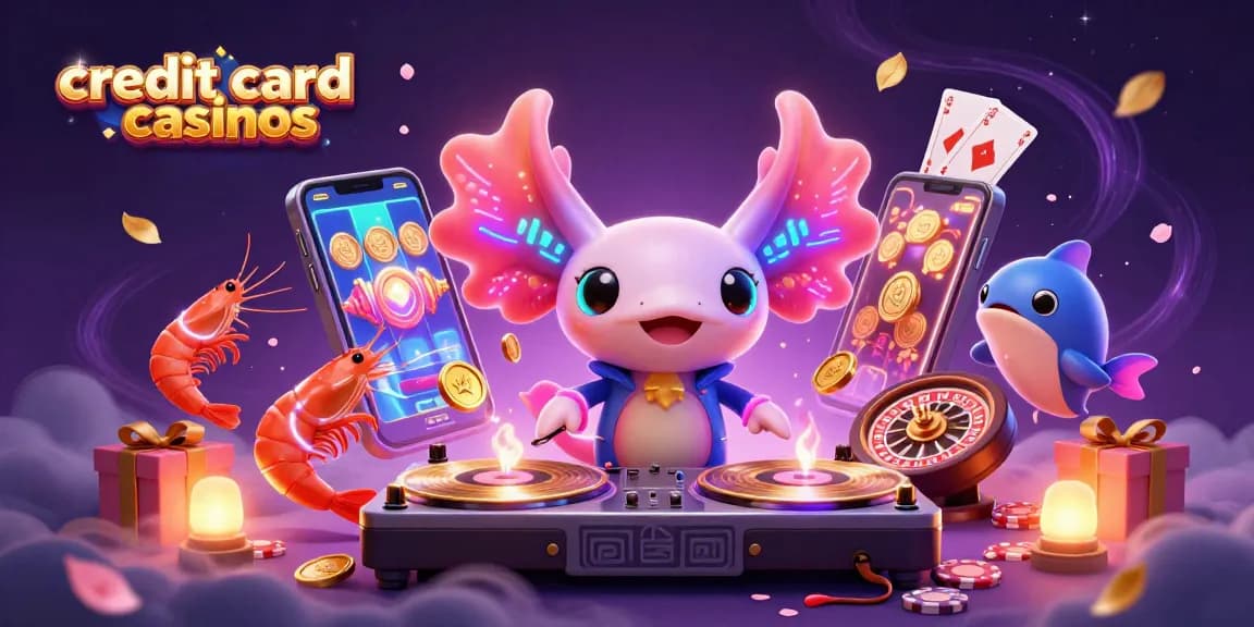 Experience thrilling gameplay at credit card casinos with vibrant characters and rich game elements.