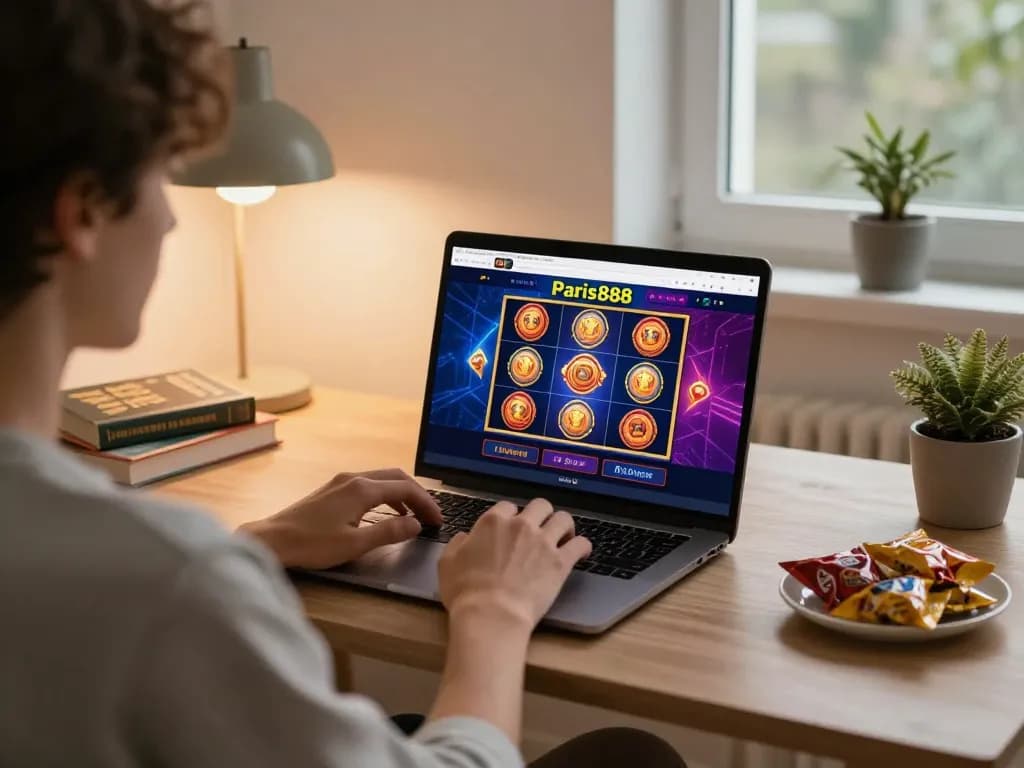 Engaging in gameplay on paris888 for exciting online casino experience at home