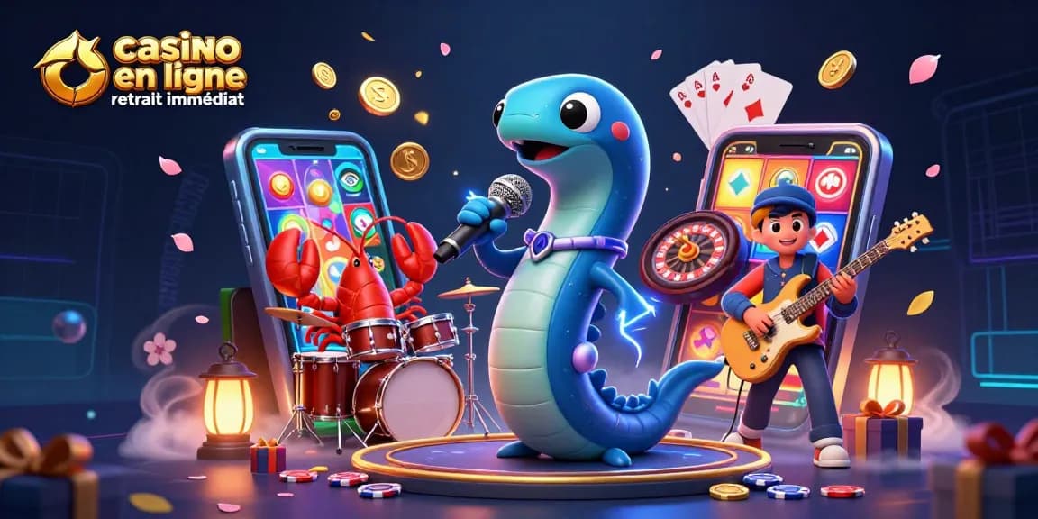 Vivez l'excitation du casino en ligne retrait immédiat avec un spectacle marin vibrant et dynamique