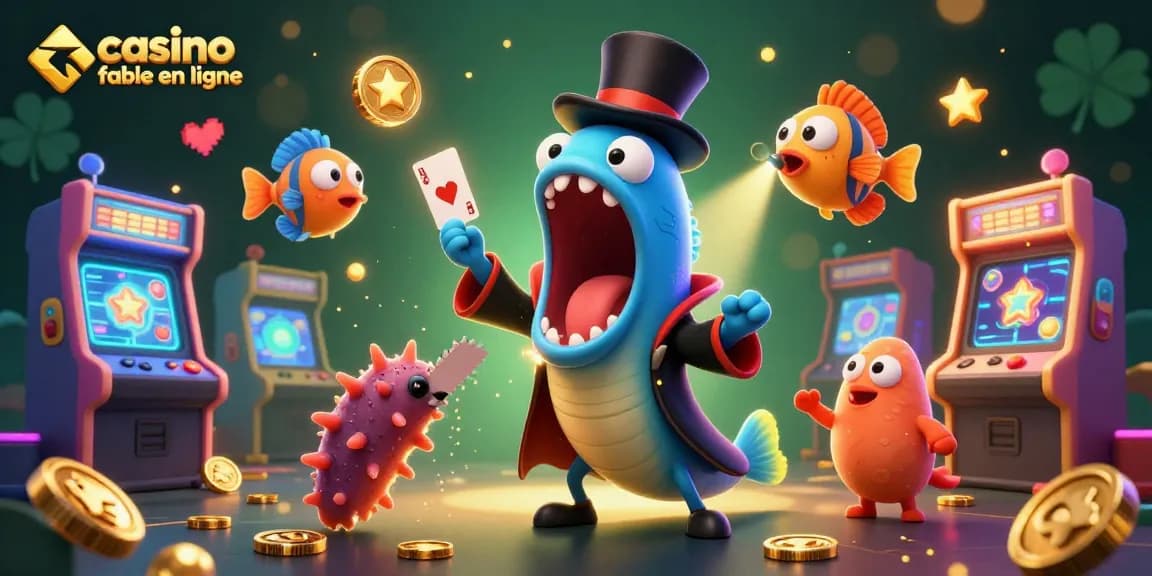 Jouez dans un casino fiable en ligne avec des illusions magiques marines et des jeux éclatants.