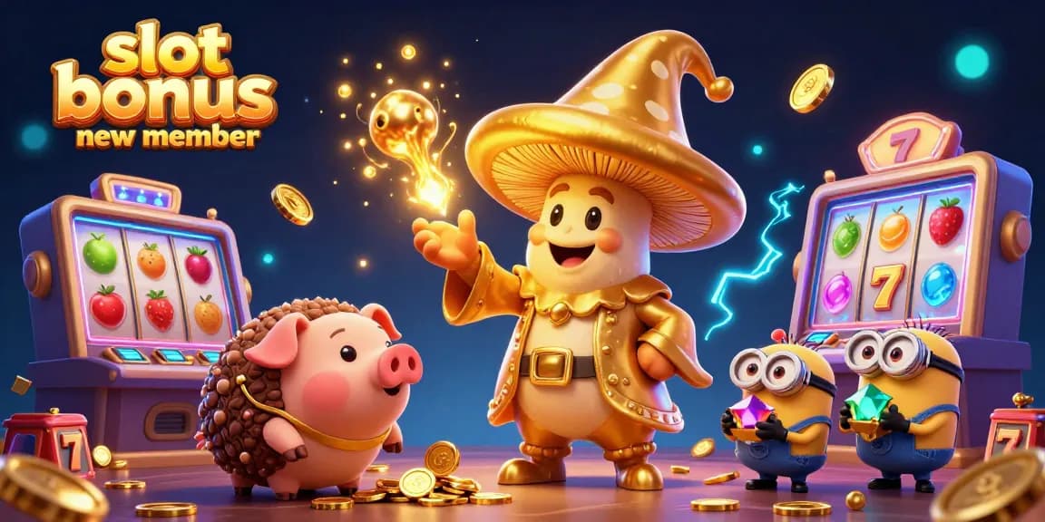 Join the fun with slot bonus new member for thrilling spins with enhanced features and rewards!