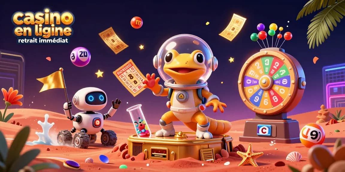 Retrait immédiat pour les joueurs sur casino en ligne à travers des jeux captivants