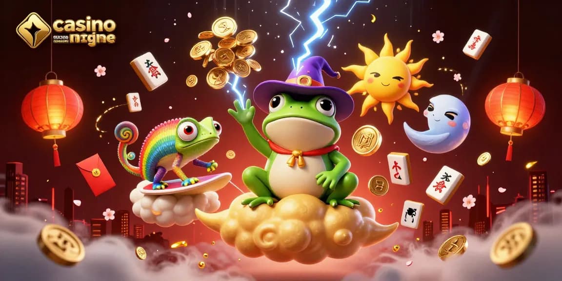 Jouez sur un casino en ligne retrait immédiat avec des personnages colorés et des éléments de jeu captivants.