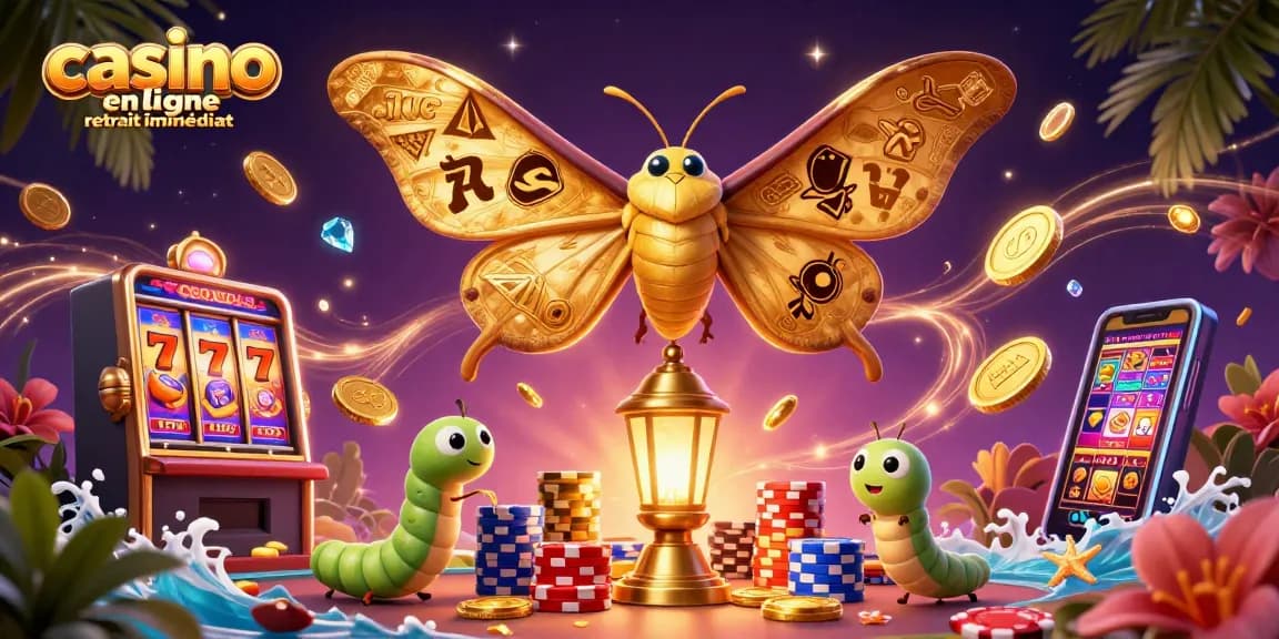 Profitez des jeux dans un casino en ligne retrait immédiat avec des machines à sous scintillantes.