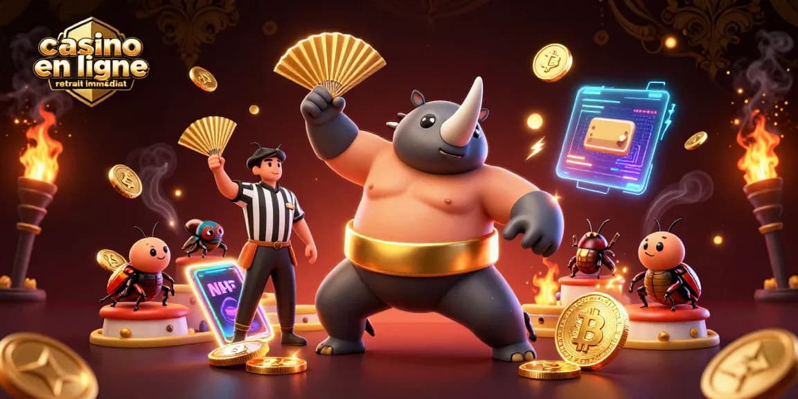 Le casino en ligne retrait immédiat offre des moments excitants avec des personnages animés et des éléments crypto vibrants.