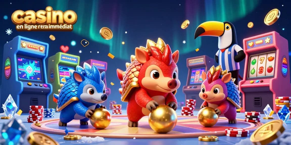 Gagnez facilement avec casino en ligne retrait immédiat tout en jouant avec des pangolins rivaux.