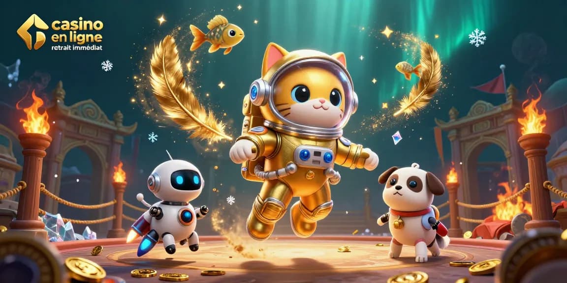 Gagnez au casino en ligne retrait immédiat avec des cristaux étincelants et une ambiance galactique dynamique.