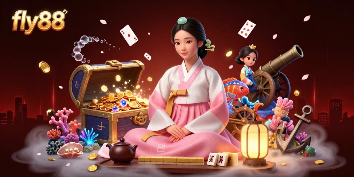 Experience excitement and rich gameplay with fly88's dynamic underwater casino scene, featuring engaging elements and rich visuals.