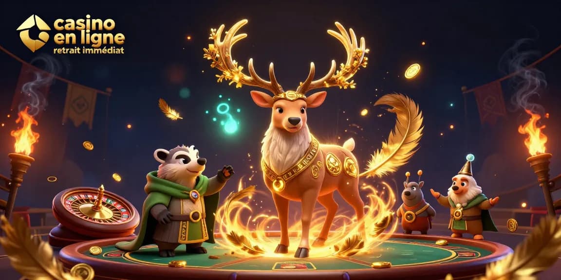 Expérimentez l'excitation du jeu avec casino en ligne retrait immédiat entouré de mystère et de magie.