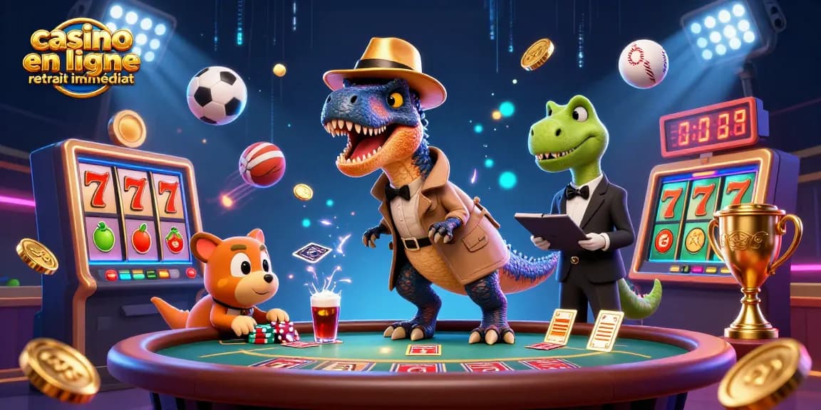 Le casino en ligne retrait immédiat propose une aventure palpitante avec la ruse d'un vélociraptor au blackjack.