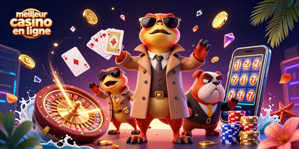 Venez découvrir le meilleur casino en ligne entouré de jeux palpitants et de gains scintillants.