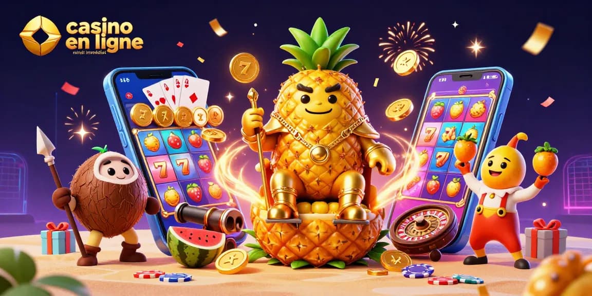 Faites l'expérience de l'excitation du casino en ligne retrait immédiat avec des personnages colorés et des éléments de jeu