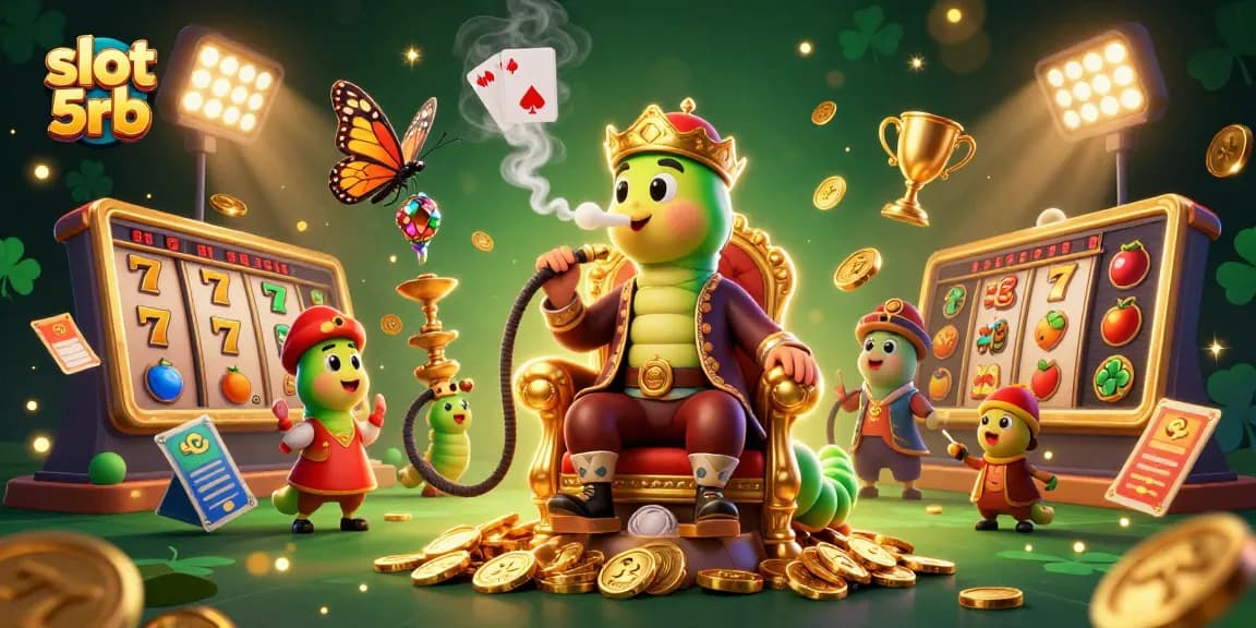 Spin the reels of slot 5rb for exciting gameplay with vibrant 3D characters and casino elements.