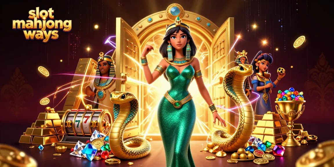 Play the slot mahjong ways with exciting golden treasures and immersive 3D characters