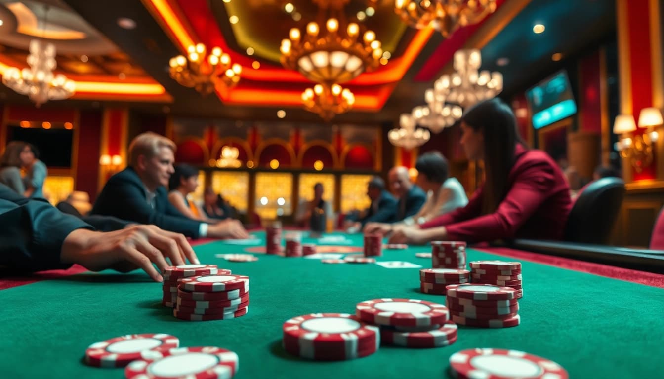Menang besar dengan pakde4d saat bermain di meja poker yang mewah