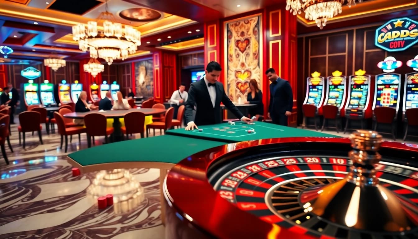 Vivez le frisson du casino en ligne fiable à une table de jeu luxueuse.
