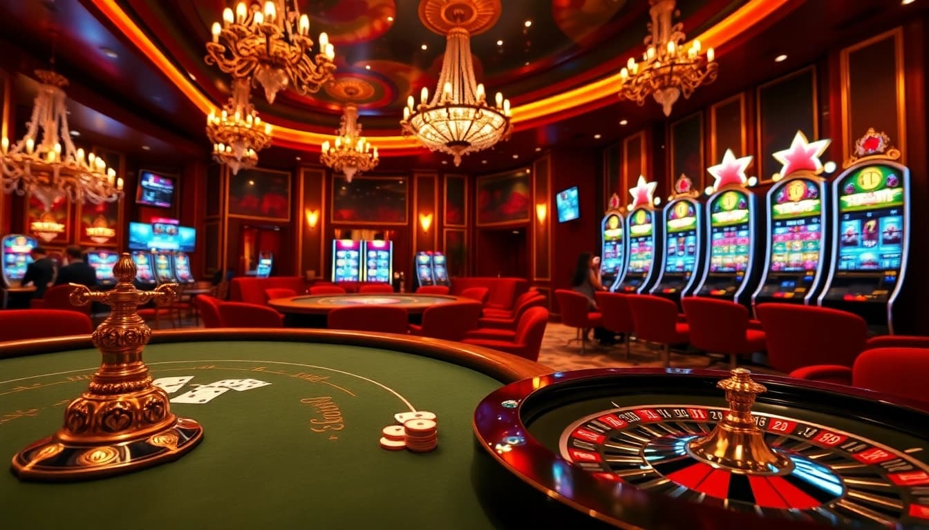Vivez l'excitation et la fiabilité d'un casino en ligne fiable avec des activités de jeu vibrantes.