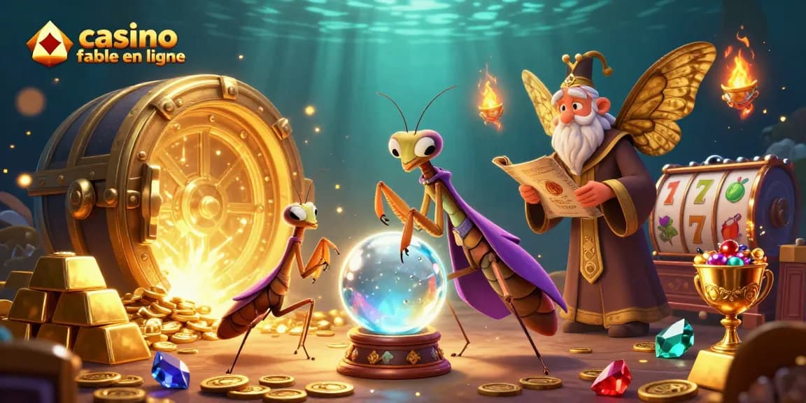 Découvrez les trésors d'un casino fiable en ligne avec cette illustration captivante.