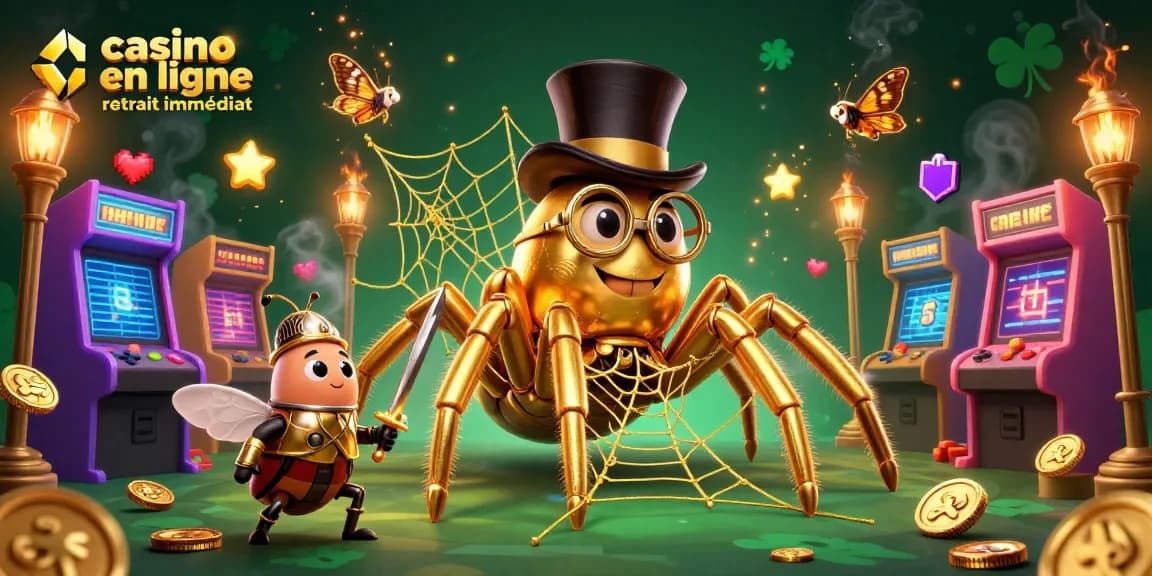Profitez de l'expérience passionnante du casino en ligne retrait immédiat avec des personnages uniques et des jeux colorés.