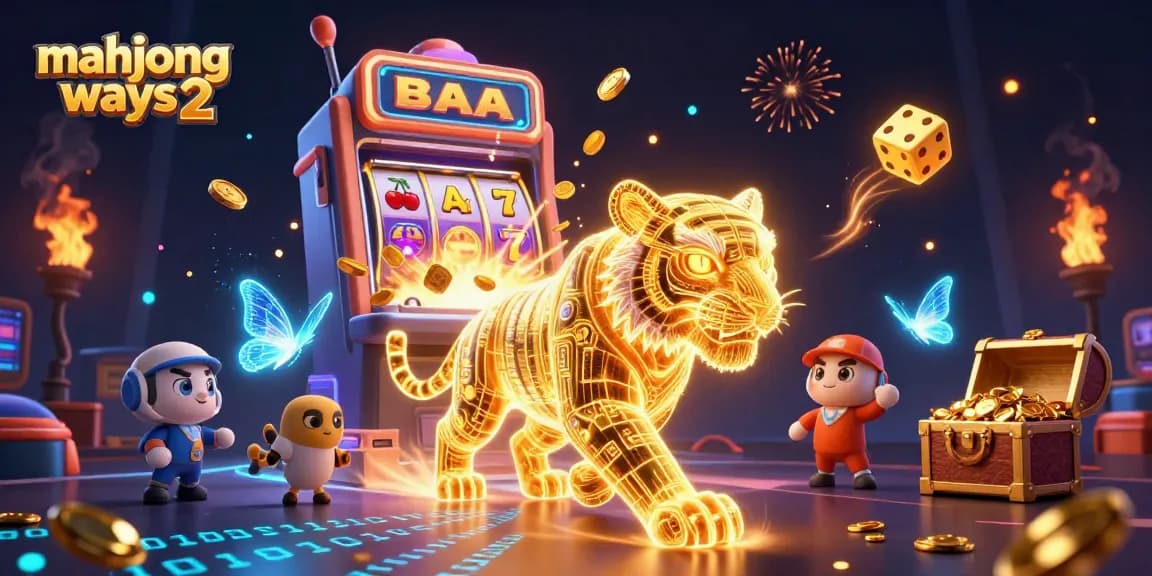 Experience big wins with Mahjong Ways 2 through vibrant 3D casino action.