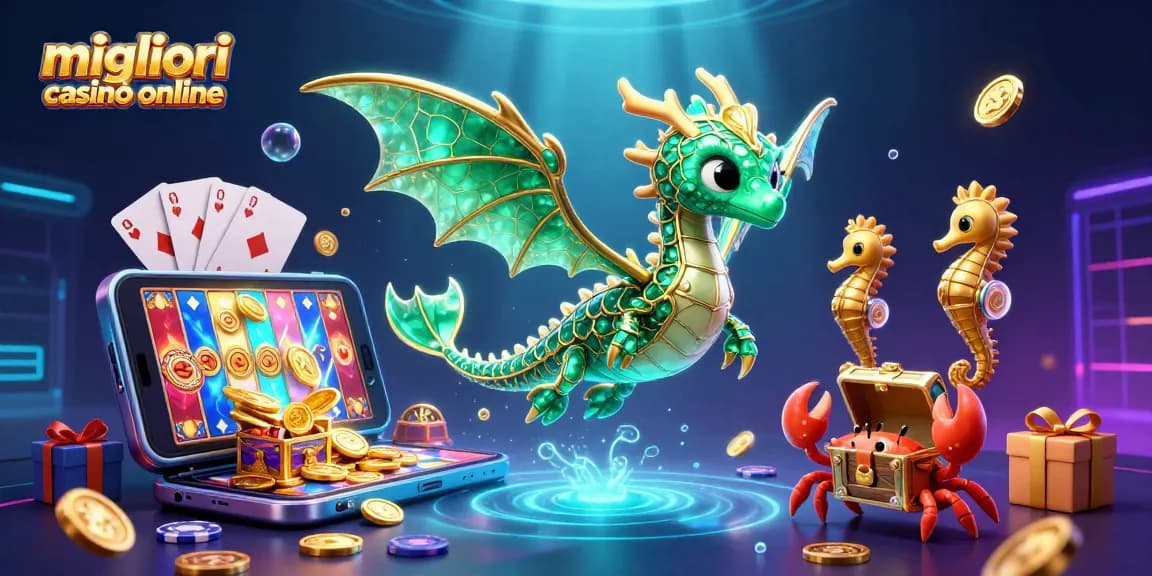Scopri i migliori casinò online con giochi emozionanti tra draghi e criceti, bonus e tanto divertimento.