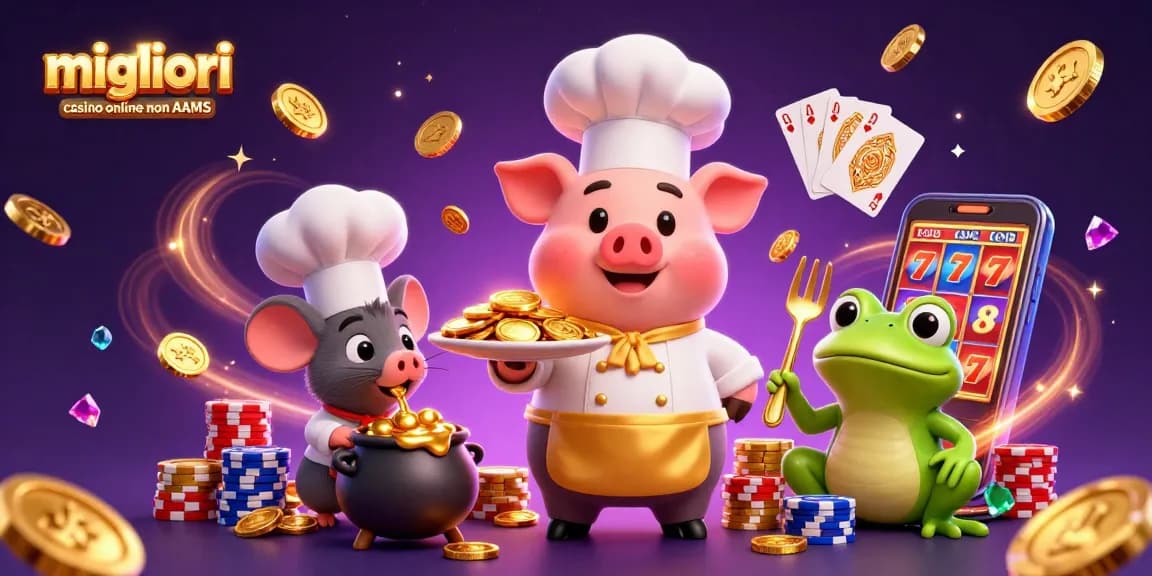 Giocando nei migliori casino online non AAMS, i clienti esplorano vincite tra scintillanti monete d'oro e emozionanti giochi.