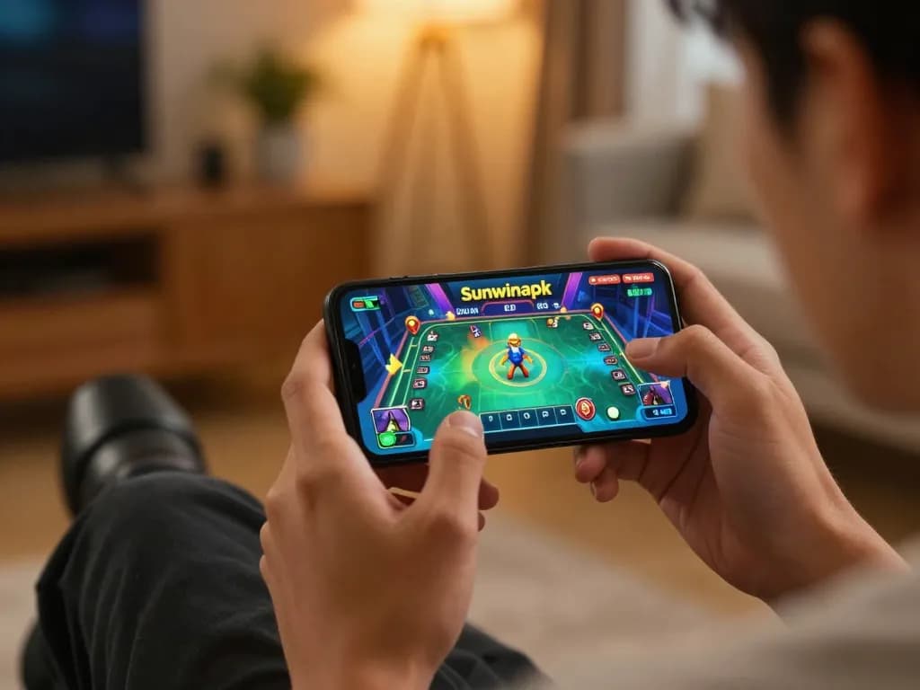 Player exploring the sunwinapk app for engaging mobile casino gaming experience