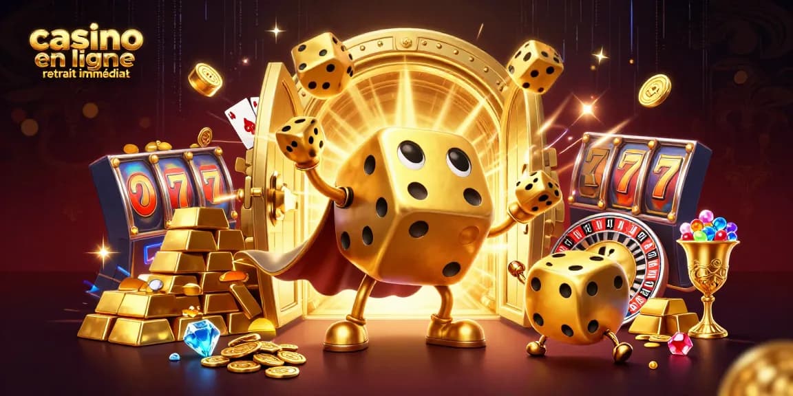 Jouez avec passion au casino en ligne retrait immédiat, découvrez des jeux d'argent captivants et des gains éblouissants.