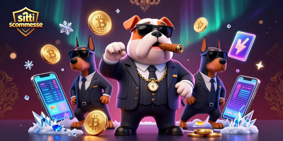 Scommetti in modo sicuro sui siti scommesse con il bulldog boss e i suoi bodyguard.
