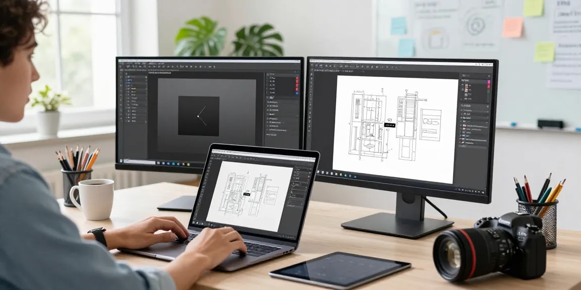 Efficient use of Snipaste in a modern workspace showcasing advanced screenshot tools and annotations.