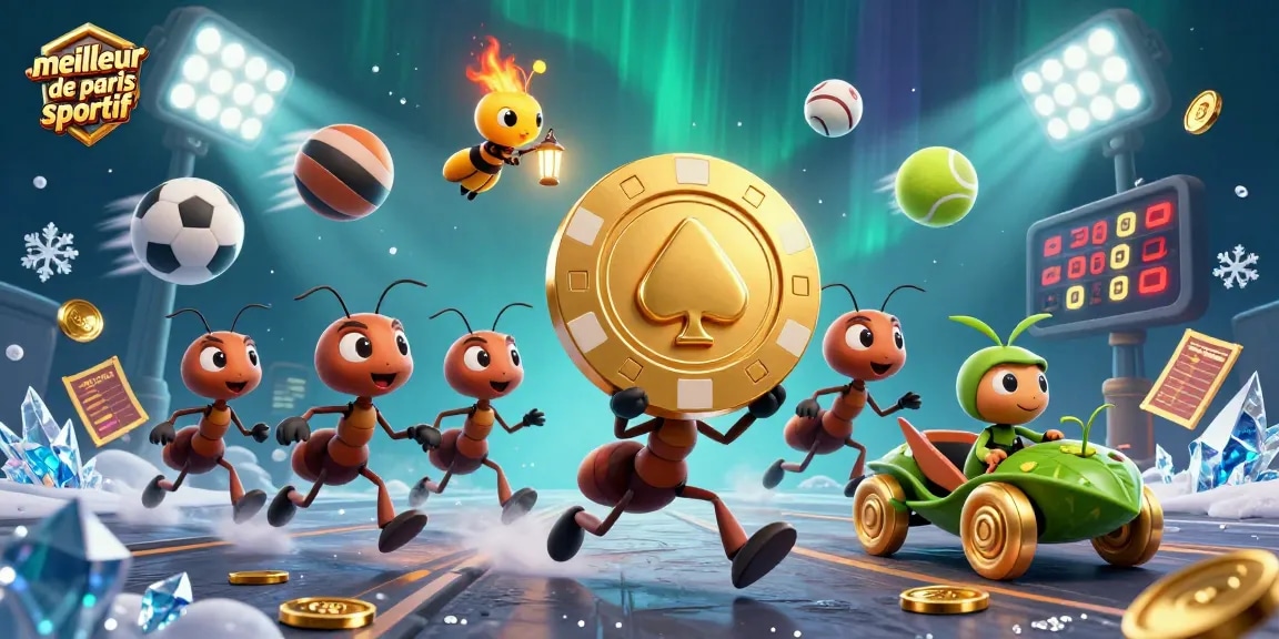 Jeux de paris sportifs passionnants sur le meilleur site de paris sportif, avec des personnages animés.