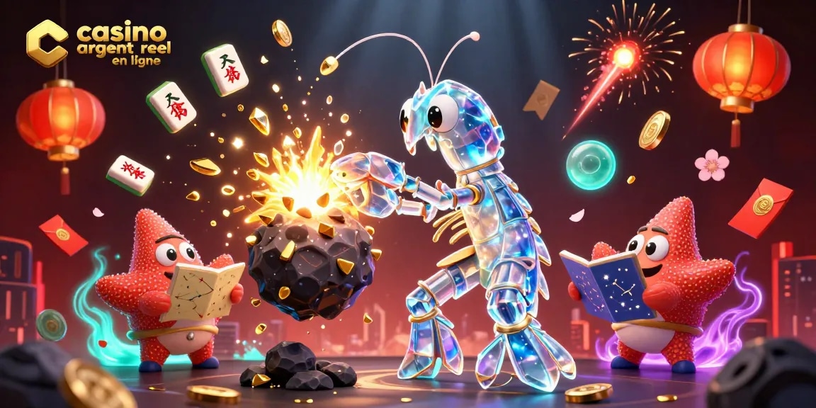 Joueur explorant le casino argent reel en ligne avec une expérience immersive et colorée.