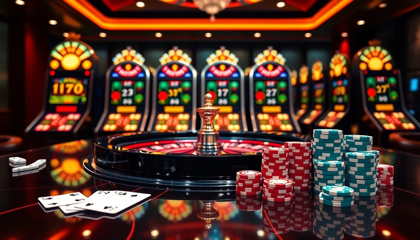 Découvrez le frisson d'un casino en ligne fiable avec des éléments de jeu luxueux.