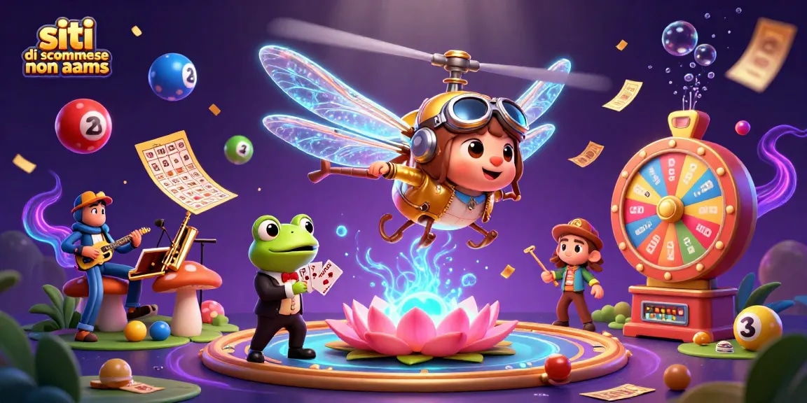 Siti di scommesse non aams: divertiti con il croupier rana e i musicisti croccante nel mondo del gioco