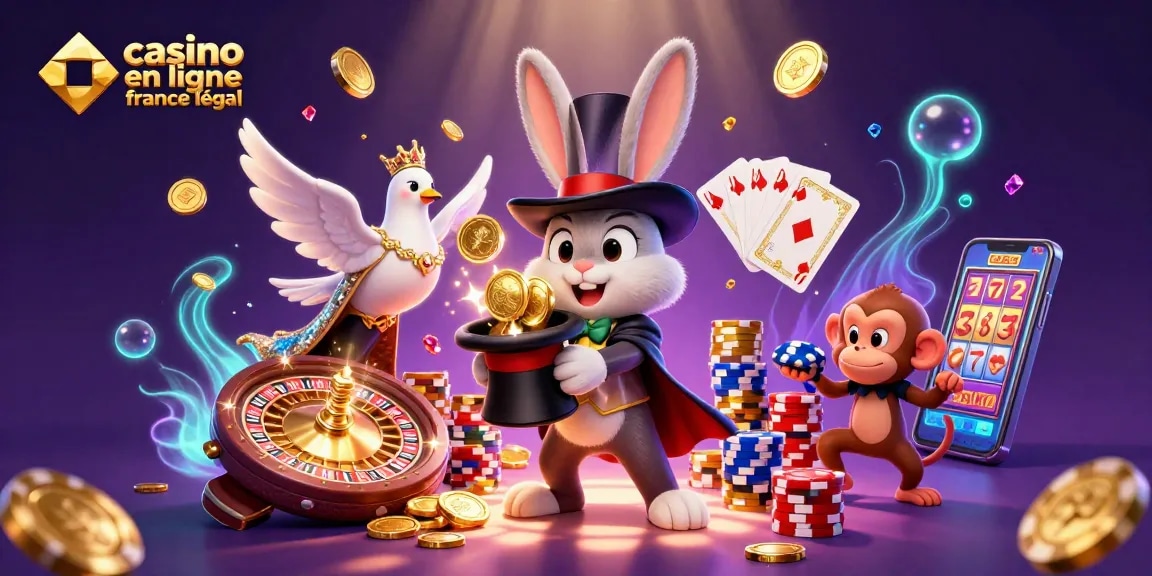 Jouez au casino en ligne légal en France avec des gains d'or et des effets magiques spectaculaires.