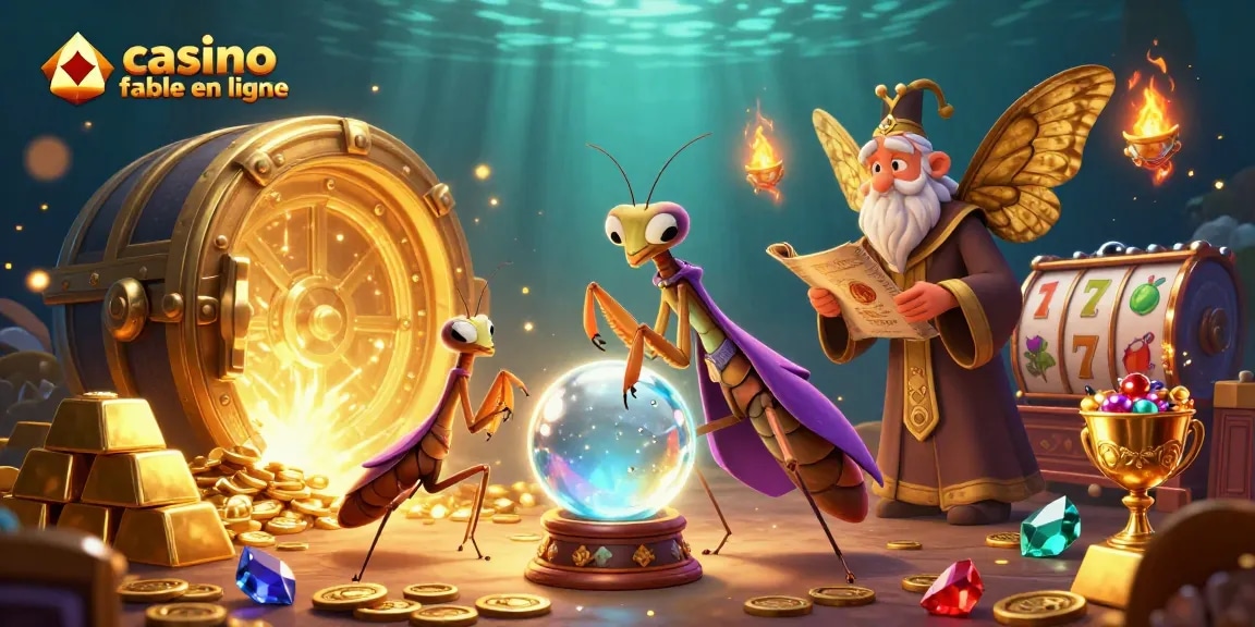 Découvrez les trésors d'un casino fiable en ligne avec cette illustration captivante.