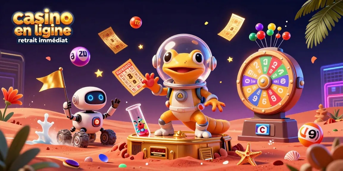 Retrait immédiat pour les joueurs sur casino en ligne à travers des jeux captivants