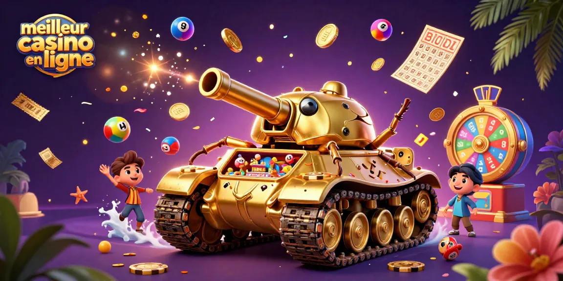 Découvrez le meilleur casino en ligne avec le char exceptionnel tirant un mini-casino rempli de surprises.