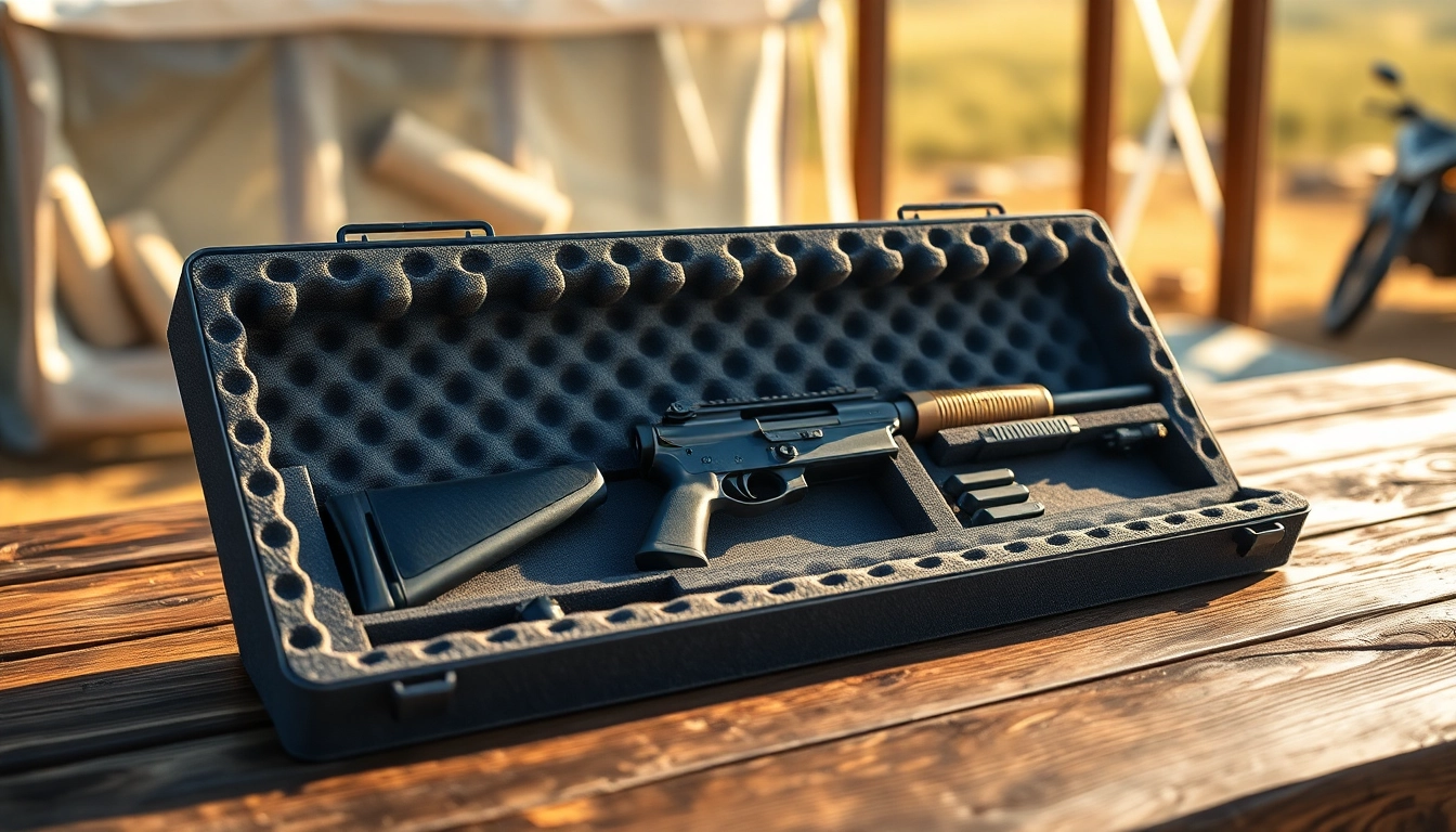 Optimize storage with foam for rifle case delivering durability and precision fitting.