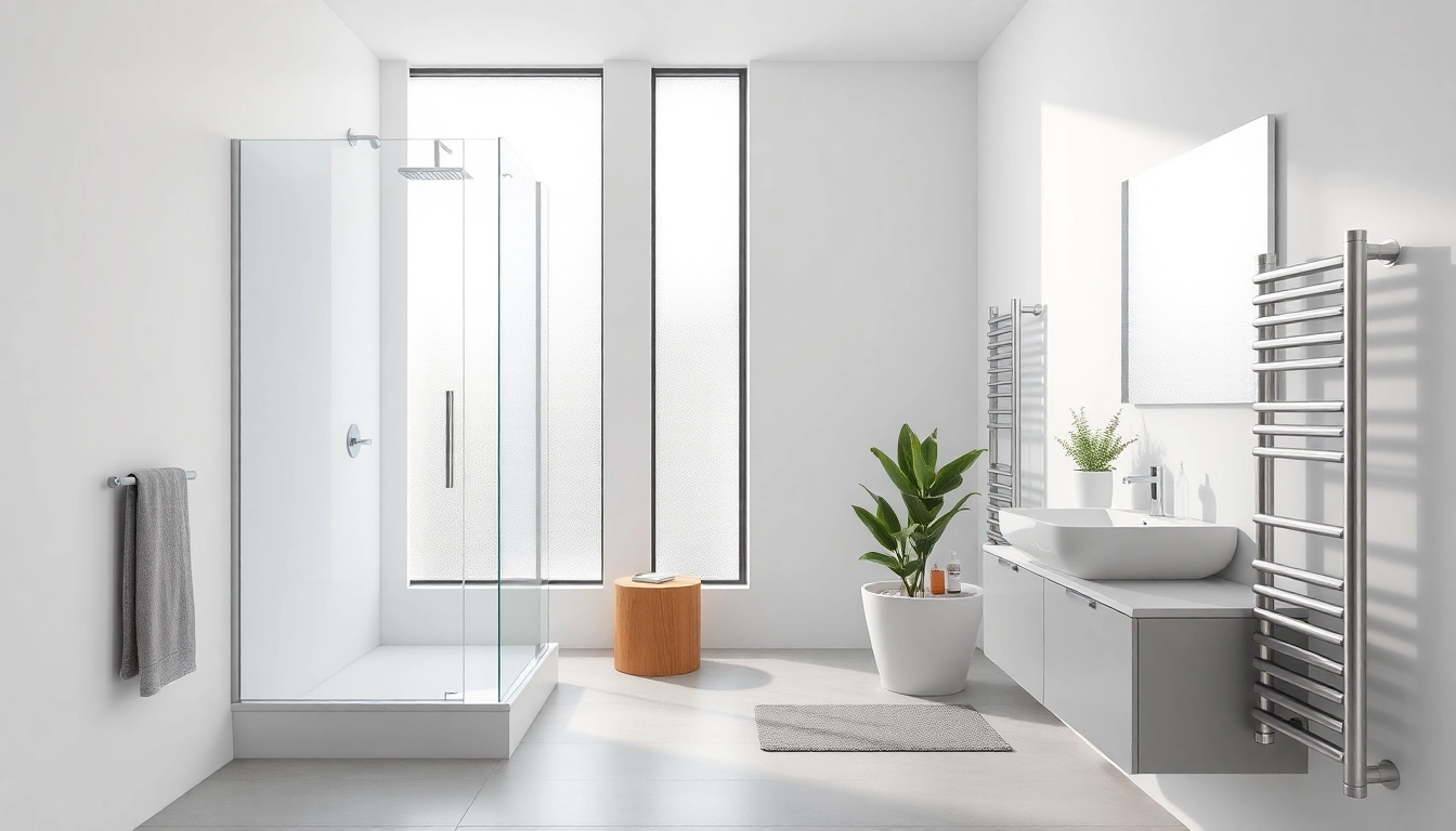 Erfreuen Sie sich am stilvollen Design von sonni sanitär GmbH in einem modernen Badezimmer.