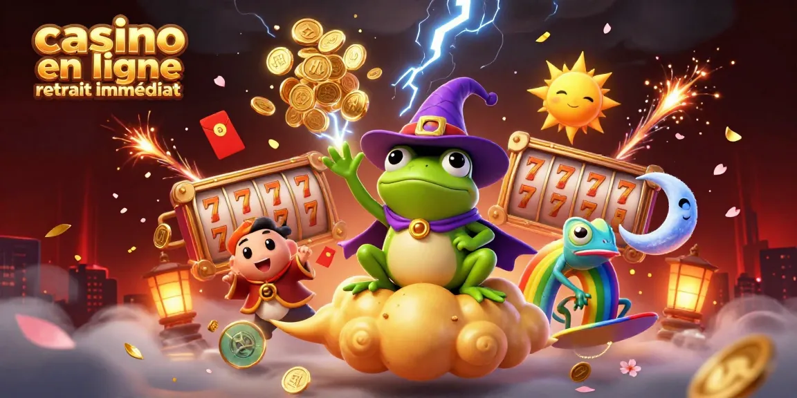 Jouez au casino en ligne retrait immédiat avec des jeux captivants et des bonus dorés.