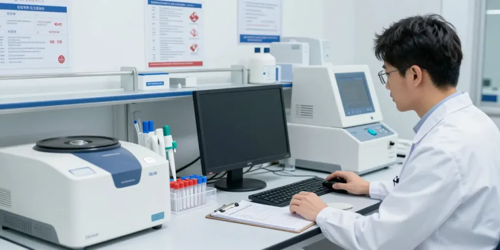 Estudio de resonancia magnética en Chihuahua, con laboratorio moderno y equipo médico.