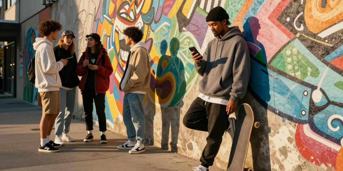 Vibrant urban fashion scene with shs-dome5.com reflected in modern streetwear style.
