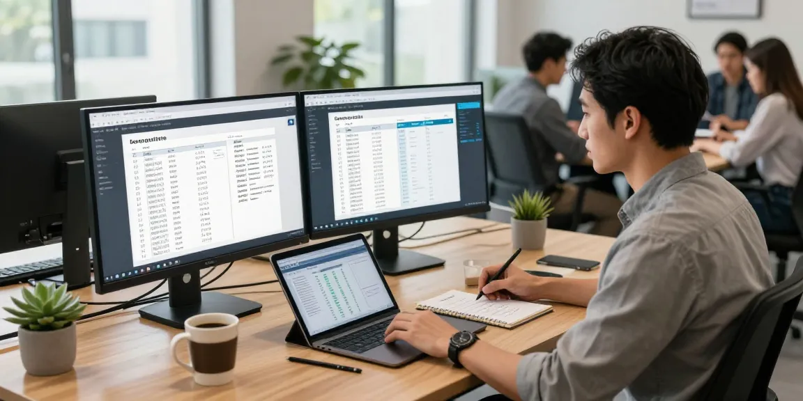 Analyze documents to detect fraud receipt with advanced AI technology in a modern office setting.