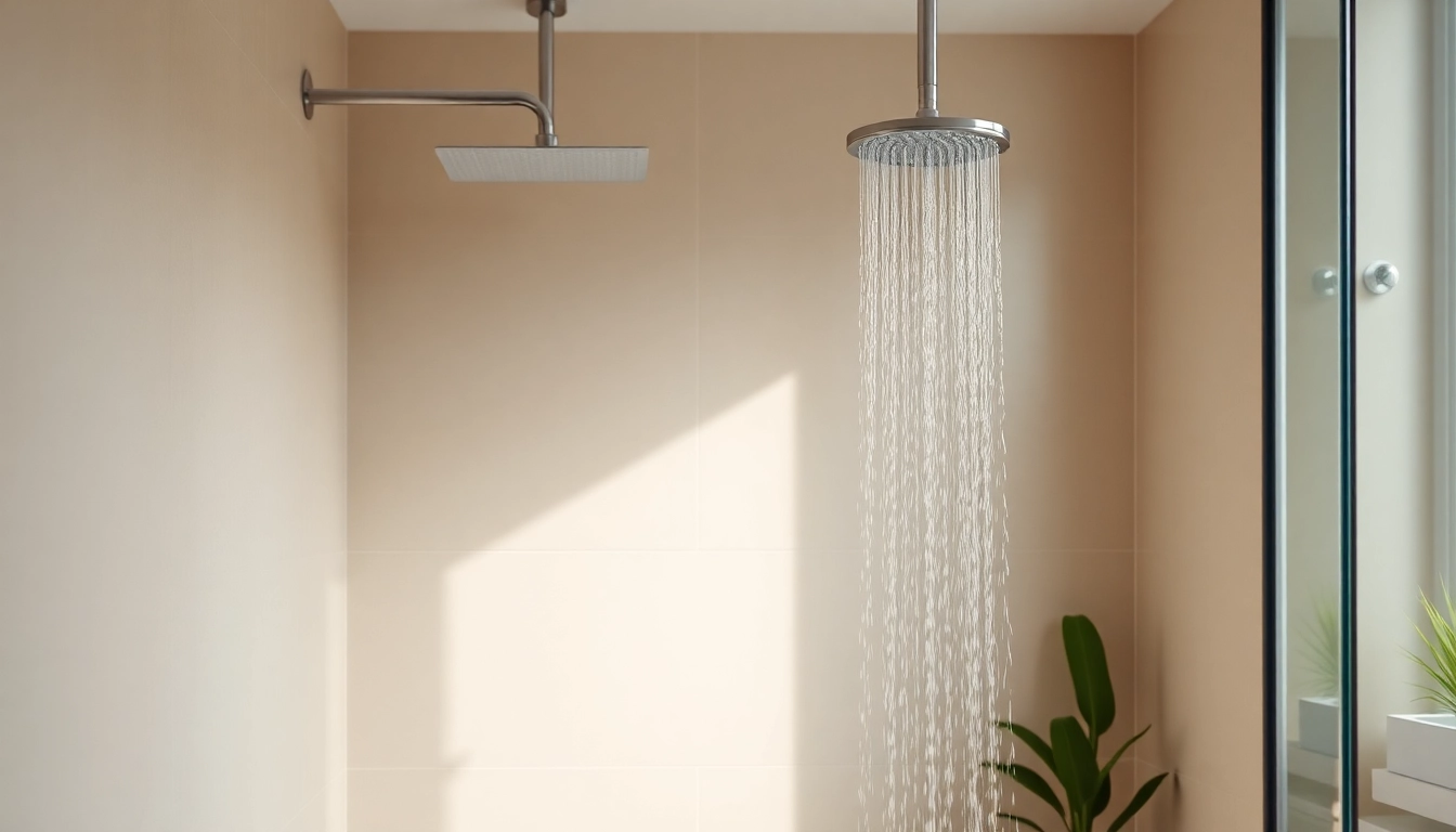 Experience luxurious elegant showers Australia with a modern design and tranquil ambiance.