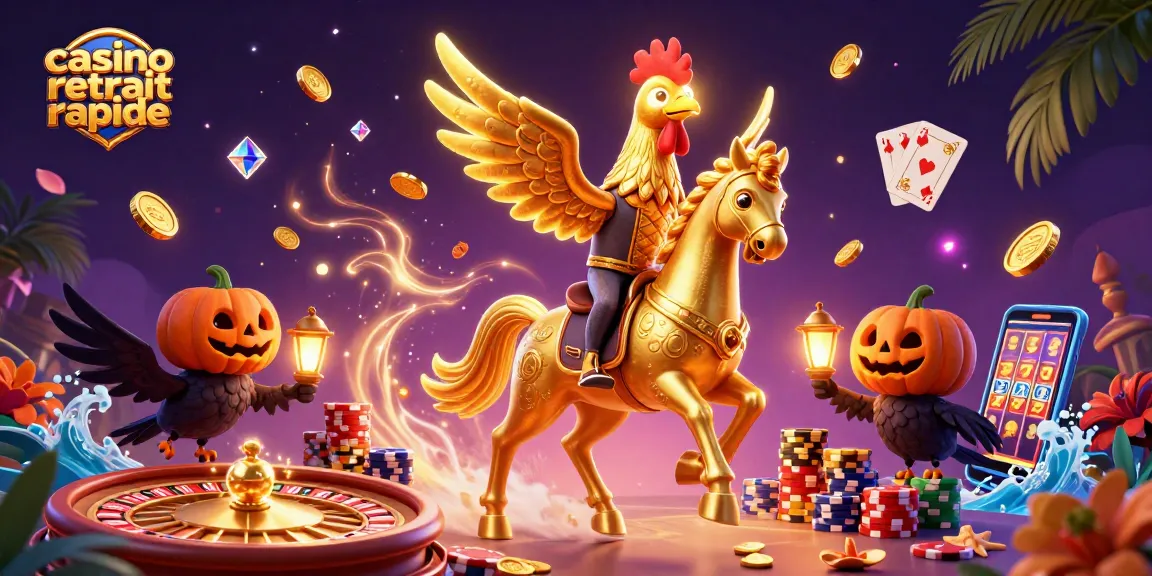 Vivez l'excitation des gains rapides avec le casino retrait rapide en pleine action dans un décor flamboyant.