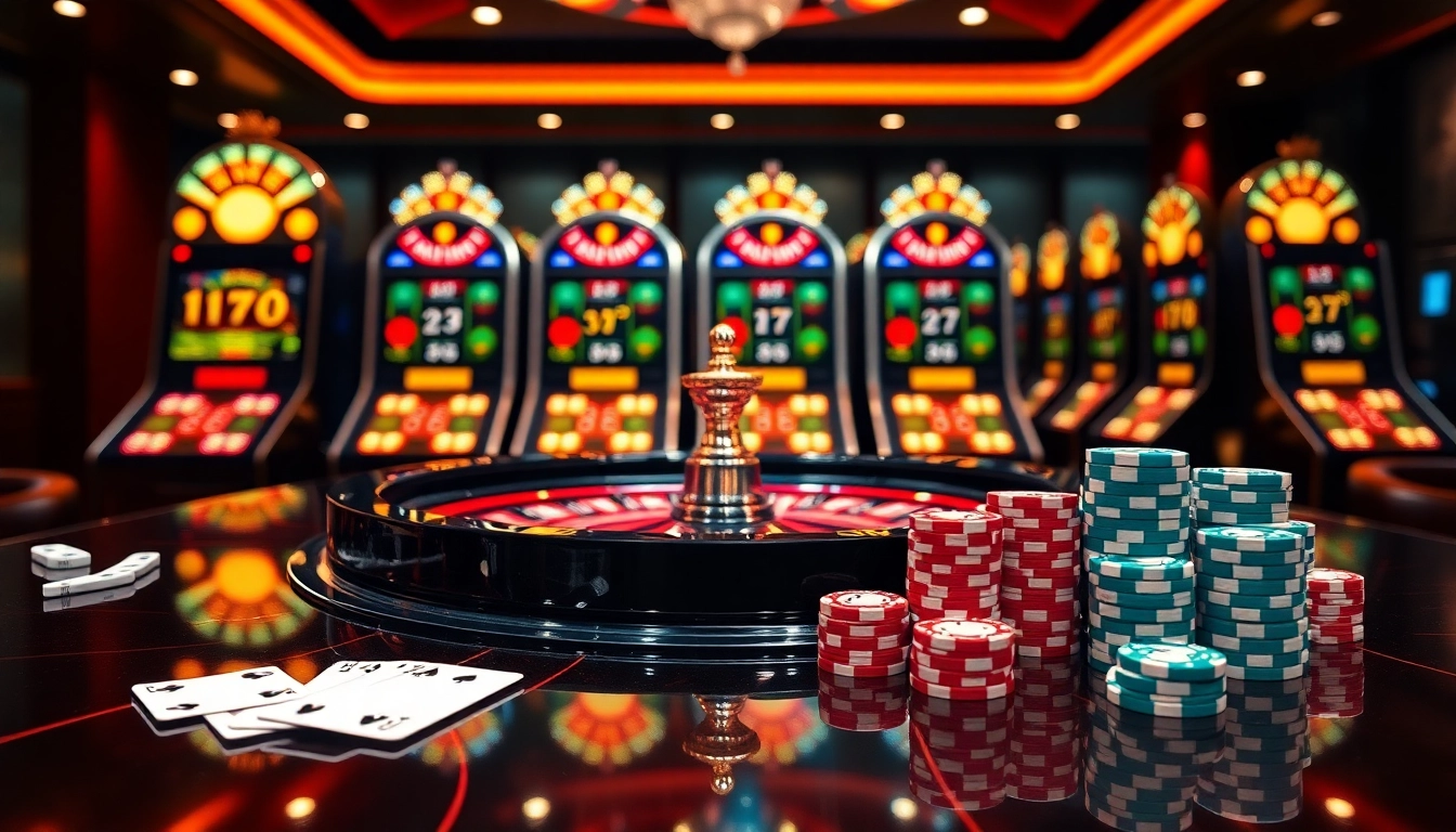 Découvrez le frisson d'un casino en ligne fiable avec des éléments de jeu luxueux.
