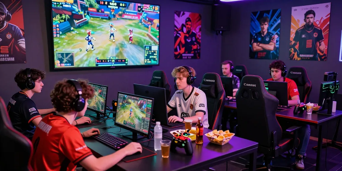 rokok88 super esports players engaging in competitive gaming atmosphere