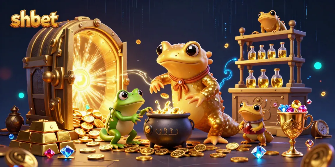 Experience enchanting wins with shbet's golden alchemist and treasures in a vibrant casino scene.